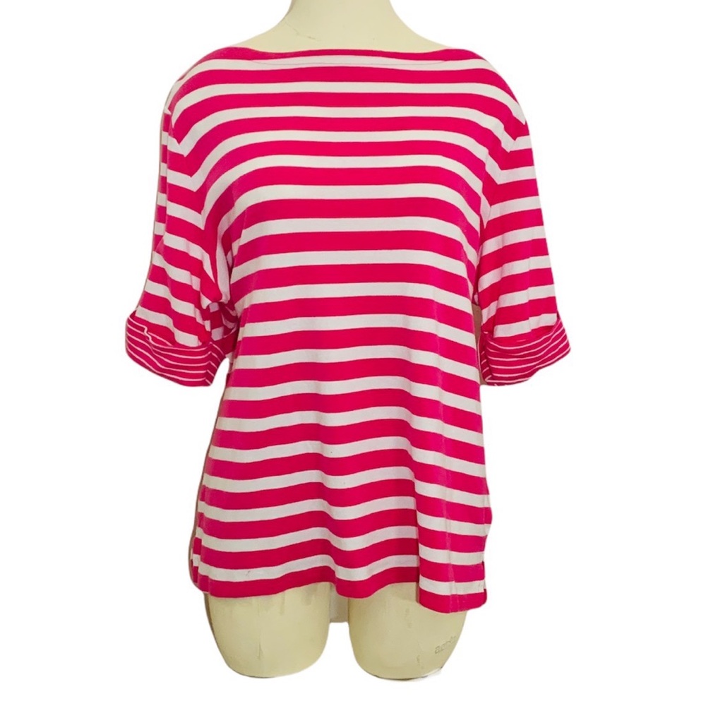 Lauren Ralph Lauren Pink Blouse Top 2X